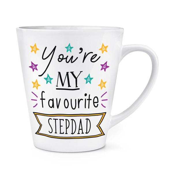 You're My Favorit Stiefvater Stars 341Ml Latte Becher Tasse - Lustig Vater Tag-image