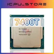 Intel Core i5-7400T SR332 2.4GHz 4Cores 35W LGA1151 CPU Processor