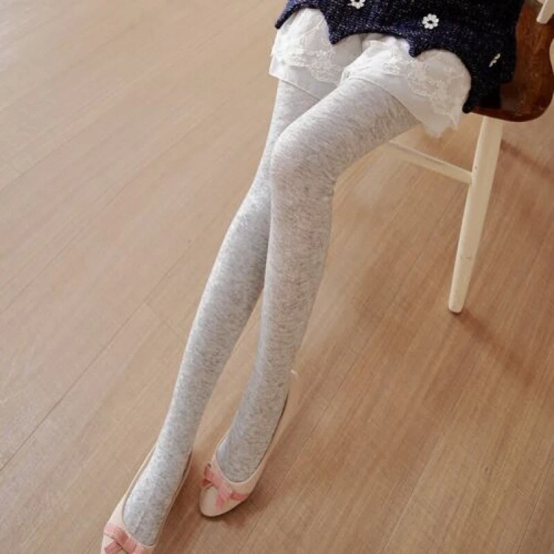 LO ÚLTIMO Medias de invierno cálidas de algodón para mujer Pantimedias sin costuras Onda torcida Foto 3 de 4