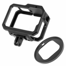 BGNing Aluminum Protective Shell for GoPro Hero 9 Camera Cage with 52mm Filter