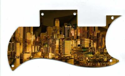 Pickguard Graphical Custom  to fit Epiphone SG Special VE City Scape