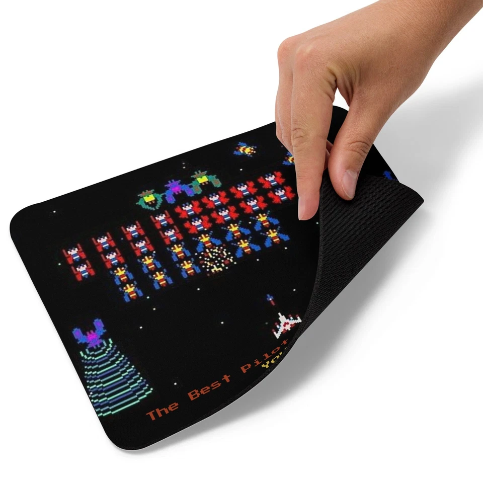 GALAGA - ваше имя!!! персонализированный коврик для мыши — ретро игровой компьютерный вентилятор подарок - Изображение 4 из 4