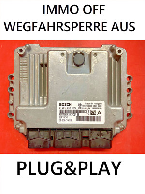 IMMO OFF / Plug&Play CITROEN C4 1.6HDI 0281014729 / 9665674480 /FastCourier