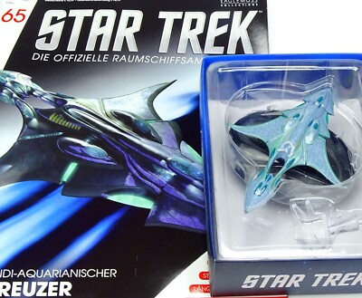 STAR TREK  XINDI-AQUARIANISCHER KREUZER EAGLEMOSS STARSHIPCOLLECTION Heft #65