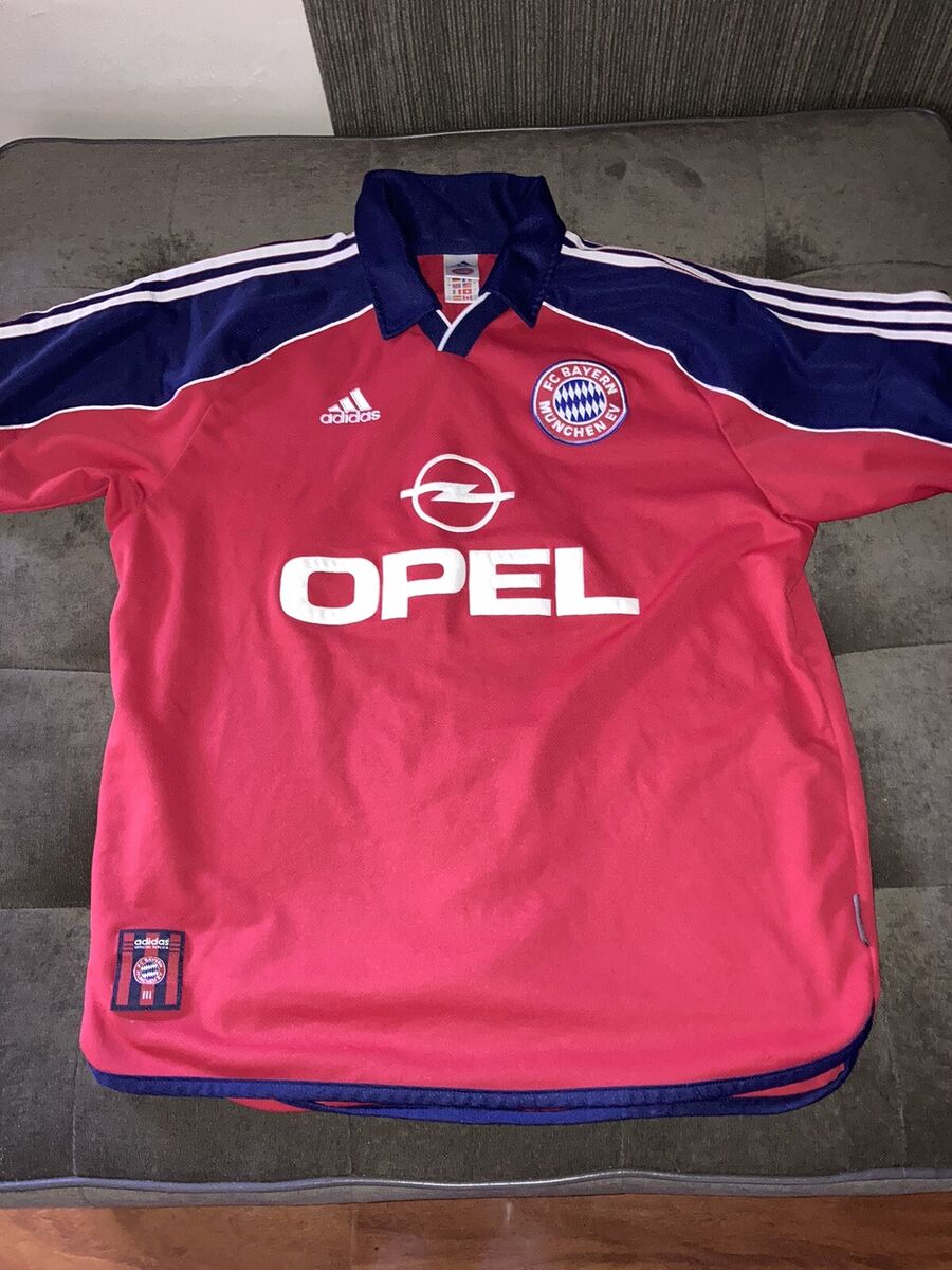 ADIDAS BAYERN MUNICH SOCCER JERSEY 00/01 HOME LARGE | eBay ADIDAS BAYERN MUNICH SOCCER JERSEY 00/01 HOME LARGE | eBay