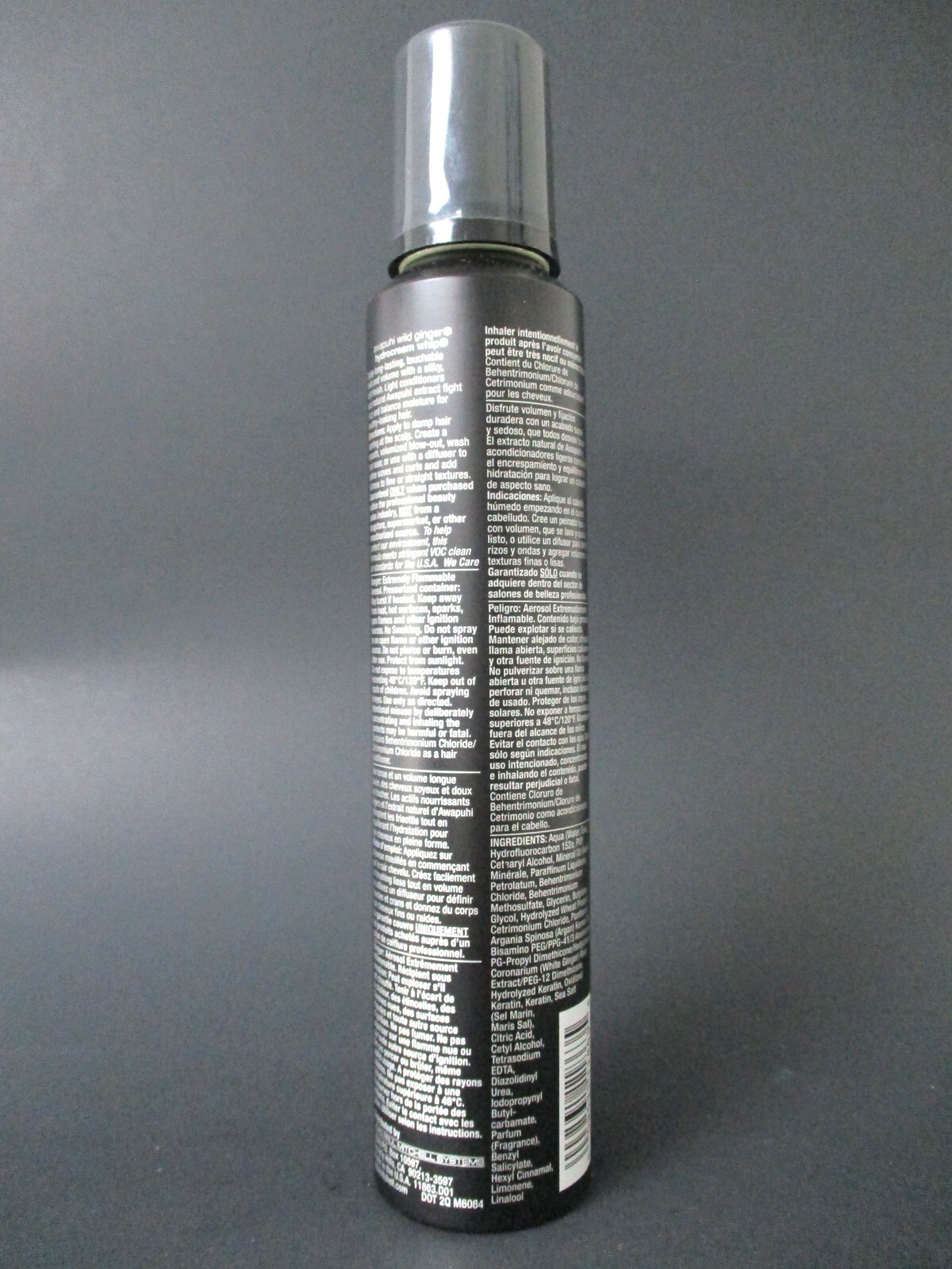 Paul Mitchell Awapuhi Wild Ginger Hydrocream Whip Hair Styling Mousse 6.7 oz