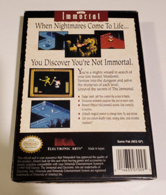 The Immortal (Nintendo NES, 1988) ☆ BOX ☆