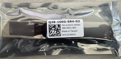 DELL Tranciever 100 GbE dp/n: 014NV5 407-BBWV Q28-100G-SR4-G2 PN: QXP85B4-02D-DE