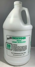 Ms Kay Dioxygen White Creme Developer 128 oz.  1 Gallon - 30 Volume