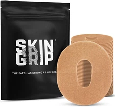 Skin Grip Adhesive Patches for Dexcom G6 CGM (20-Pack), Waterproof & Sweatproof