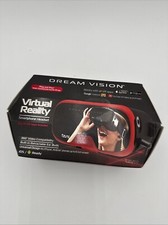 DREAM VISION TZUMI VIRTUAL REALITY SMARTPHONE HEADSET 4588R IOS ANDROID BLACK VR