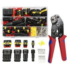 352Pcs Car Automotive Waterproof Electrical Wire Connectors Plug Terminal Kits