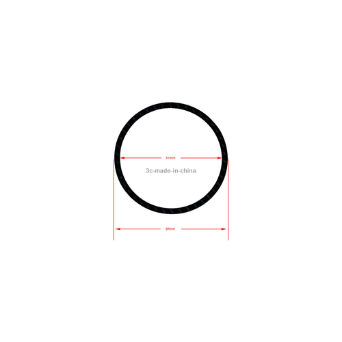 1x Red Auto Angel Eye Halo Rings Light Driving Blub 60MM 1 COB LED Z5099 - Picture 4 of 5