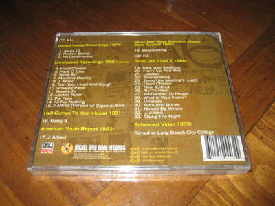 RHINO-39 CD - 2 Disc Set - Alternative Punk Rock Hardcore - rare