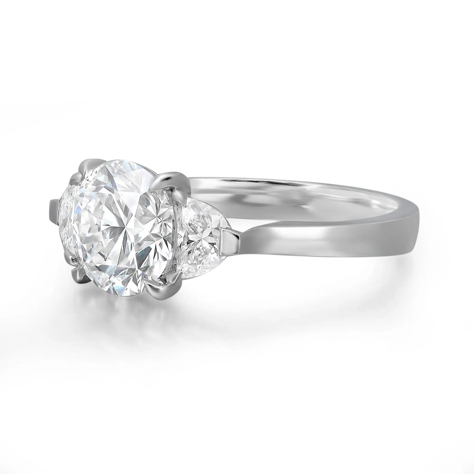 2nd image of Rachel Koen 043697 Engagement Ring with Diamonds, New condition