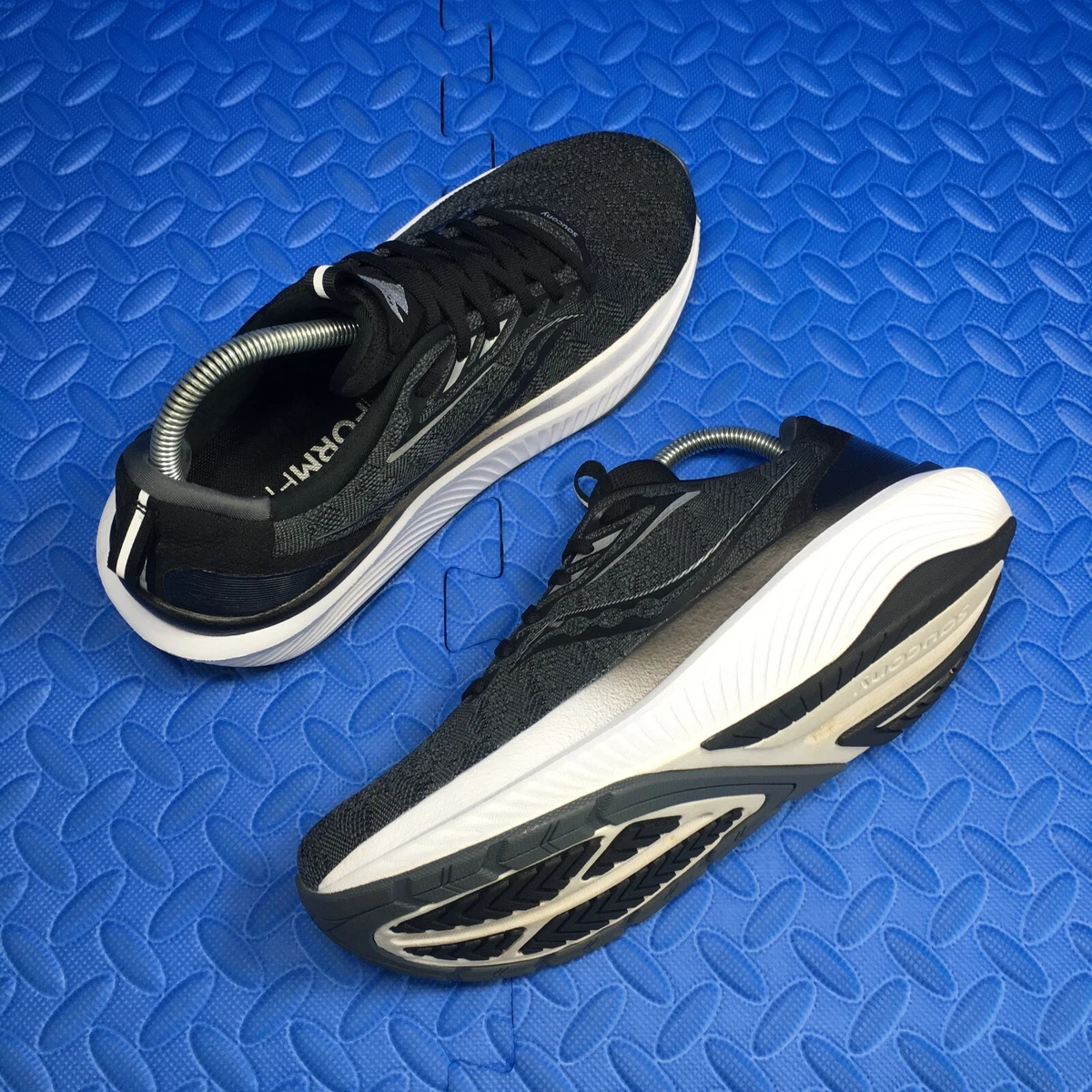 Saucony Echelon Mens Running Walking Shoes Gray Athletics Sneakers