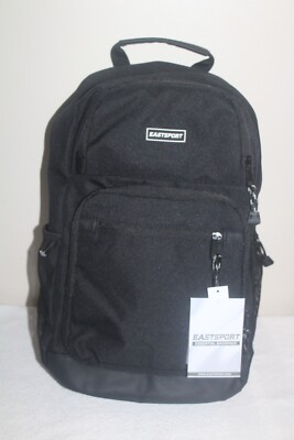 Eastsport Unisex Essential 19'' Backpack, Black Brand New!