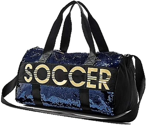 Justice Girls Flip Sequins Sports Bag Duffle Duffel Soccer Dance Gymnastics 17" - Picture 6 of 9