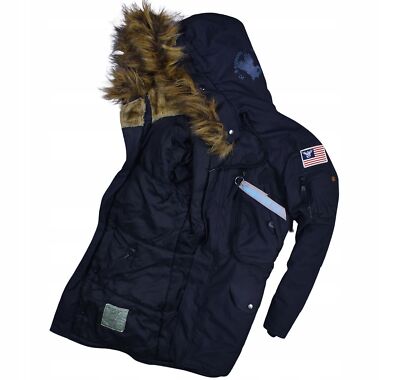 ALPHA INDUSTRIES N3B Damen Winter Parka Jacke XS