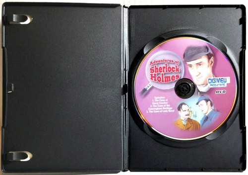 Adventures Of Sherlock Holmes (DVD, 1954, 3 Episodes)   Ronald Howard - Picture 3 of 4