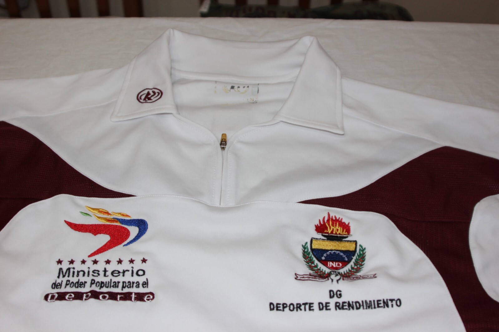 POLO VENEZUELA DE MINISTERIO DEL PODER POPULAR PARA EL DEPORTE RUNICC TALLA M eBay