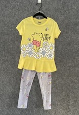 Disney Winnie The Pooh Girls Legging Set Size 6