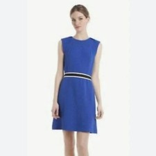 Nine West A line Dress Cobalt Blue knee-length Size 6