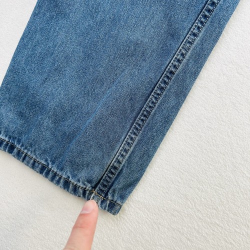 Levis 550 Jeans Boys Size 14 Reg 27x27 Blue Relaxed Regular Straight Denim Pants - Picture 21 of 22