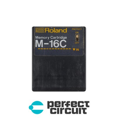 Roland M-16C Memory Cartridge ACCESSORY - VINTAGE - PERFECT CIRCUIT