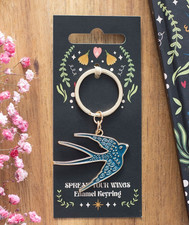 Golondrina - Abre Tus Alas - Golondrina Azul - Llavero - Nuevo