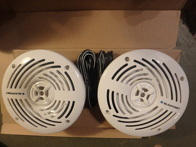 4K -  NOS BLAUPUNKT set of 2 marine speakers - MSx-542-5.4'' 160 watts max power