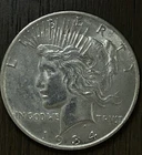 1934 D Peace Dollar AU - 24362