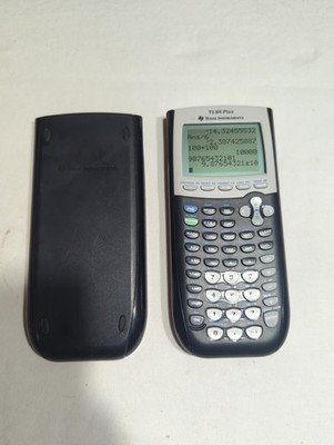 TI-84 Plus Texas Instruments graphischer Taschenrechner - vollständig getestet & funktionsfähig