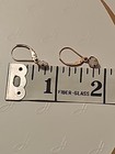 Vintage CID 10K.Yellow Gold Opal Heart Shape Dangle Earrings — photo 3