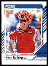 Ivan Rodriguez 2024 Donruss #35 Rangers MLB READ FREE SHIPPING AutographDen
