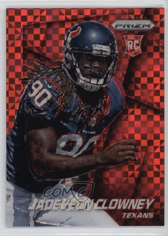 2014 Panini Prizm Red Power 65/125 Jadeveon Clowney (Running Left) Rookie RC g2u