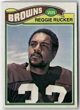 1977 Topps Reggie Rucker #138 Cleveland Browns VGEX