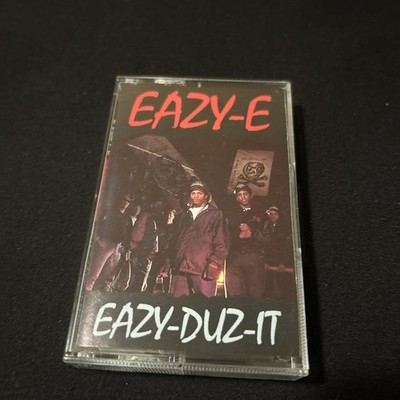 Eazy-E Eazy-Duz-It  Rare OG  1988 Clean Version  Ruthless  N.W.A. Rap Tape