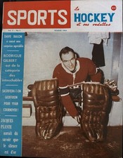 Le Hockey Et Ses Vedettes February 1964 - Charlie Hodge