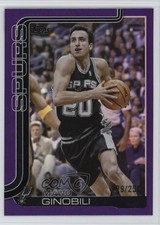 2025-26 Topps Purple Rainbow /250 Manu Ginobili #262 HOF 1mv7