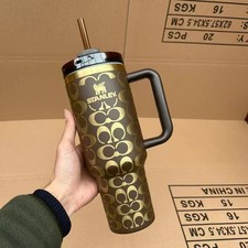 Coach & Stamley 40 oz Quencher Stainless steel Tumbler