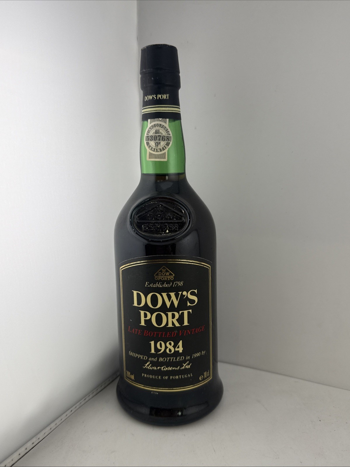 Dow’s Late Bottled Vintage (LBV) Port 1984 – bottled 1990 (70cl, 20%)