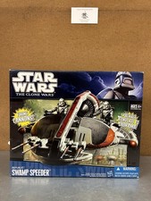 Star Wars The Clone Wars Republic Swamp Speeder Brand New