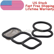 Upper & Lower Spool Valve VTEC Solenoid Gasket For 1994-2002 Honda Acura 4cyl US