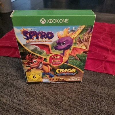 Spyro + Crash Bandicoot - Remastered - 6 Spiele-Bundle (XBOX ONE) Neu Und OVP 