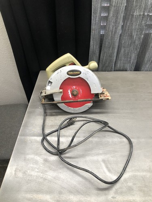 #ad #ad Task Force TF12CS Electric Circular Saw 120v 7 1 4” Preowned $32.30