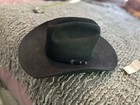 Custom fur felt cowboy hat XXXXX Grizzly Rose Denver, 7 1/4, exc. cond.