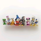 9 Disney Mickey Mouse and Friends Toy Figures Mini Figurines Pvc Lot (A8)