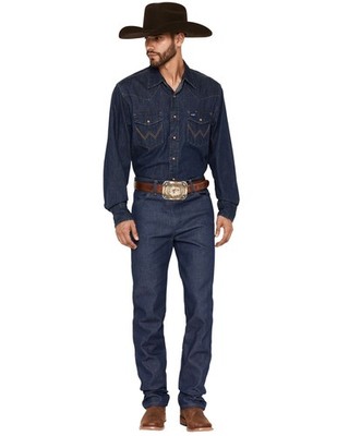 Wrangler 936 Cowboy Cut Rigid Slim Fit Jeans - 0936DEN