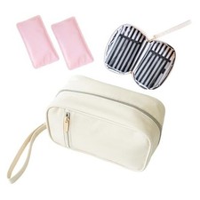 Breast Milk Cooler Travel Bag - Stylish Polyester Breastmilk Storage Bag Holds